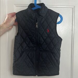 Ralph Lauren Navy Quilted Henson Vest Boys size 7
